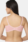 Amante Double Layered Non Wired Full Maternity / Nursing Bra - Blush Pink — thumbnail 5